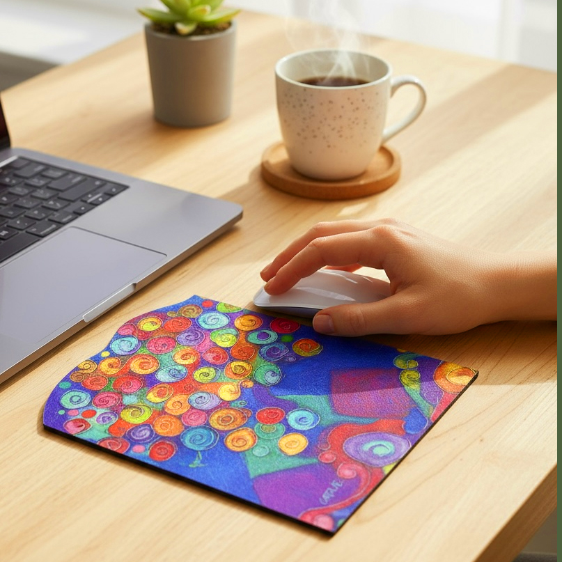 Mouse Pad                                        Árbol Azul
