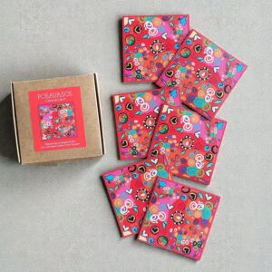 Posavasos Flex                  Pop Rojo
