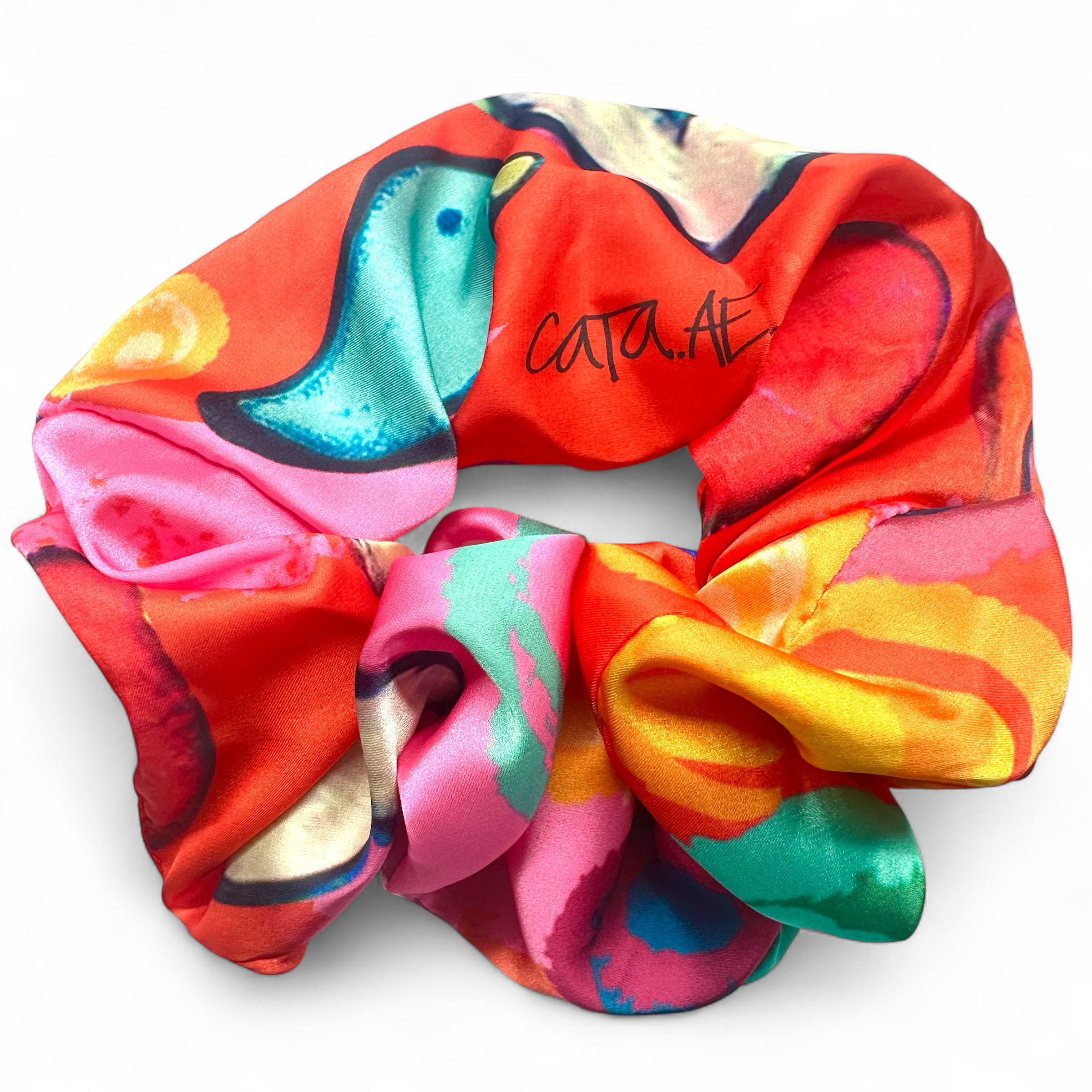 Scrunchie (Colet) Pop Rojo